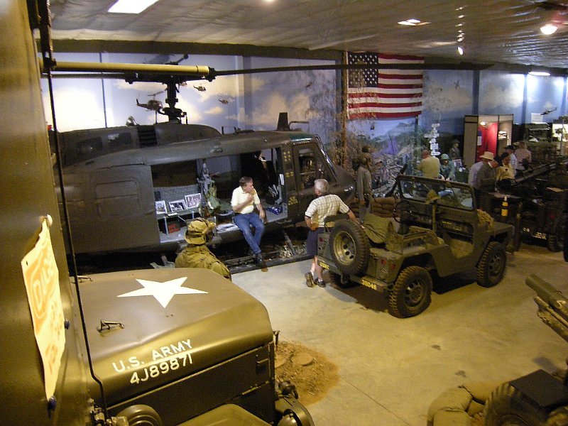 Image 064.JPG - Interior of the Viet Nam War Museum (Bob Robb photo)